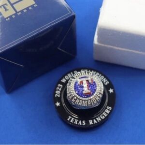 2023 World Champions LONE STAR MEMBER EXCLUSIVE Texas Ranger World Series Ring